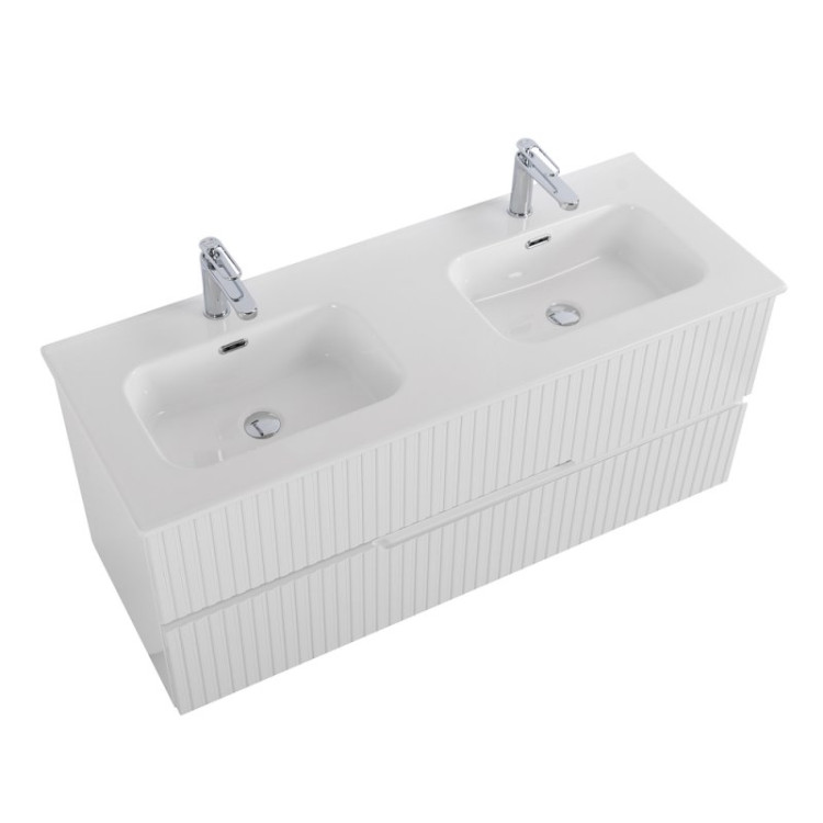 Керамическая раковина с двумя чашами Cezares CZR-8073-120-2