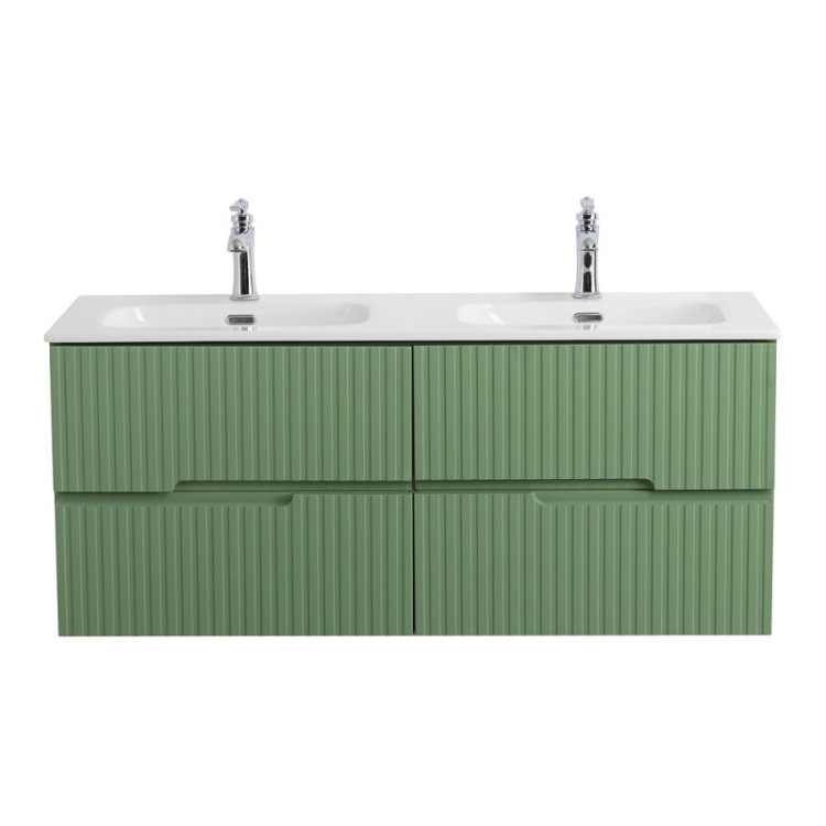 Керамическая раковина с двумя чашами Cezares CZR-8073-120-2