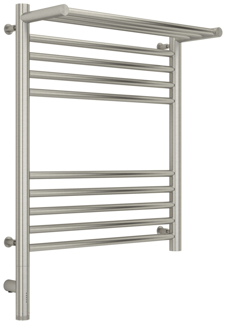 Полотенцесушитель электрический Сунержа Богема с полкой 3.0 600х500 / МЭМ левый Сатин