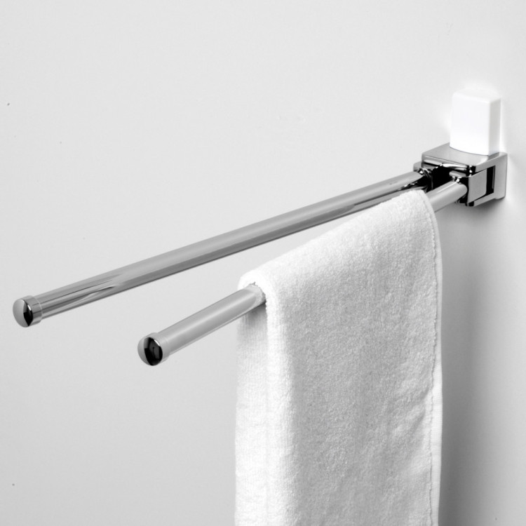 WasserKRAFT Leine K-5031WHITE Держатель полотенец двойной
