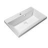 Раковина из искусственного мрамора 600х450х154 мм BelBagno BB600/450-LV-MR-AST