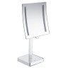 WasserKRAFT K-1007 Зеркало с LED-подсветкой, 3-х кратным увеличением