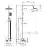 WasserKRAFT A17701 Душевой комплект со смесителем