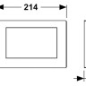 Кнопка смыва Tece Planus 9240354 для унитаза