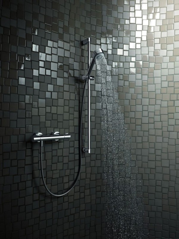 Смеситель для душа Kludi Zenta 35100 с термостатом