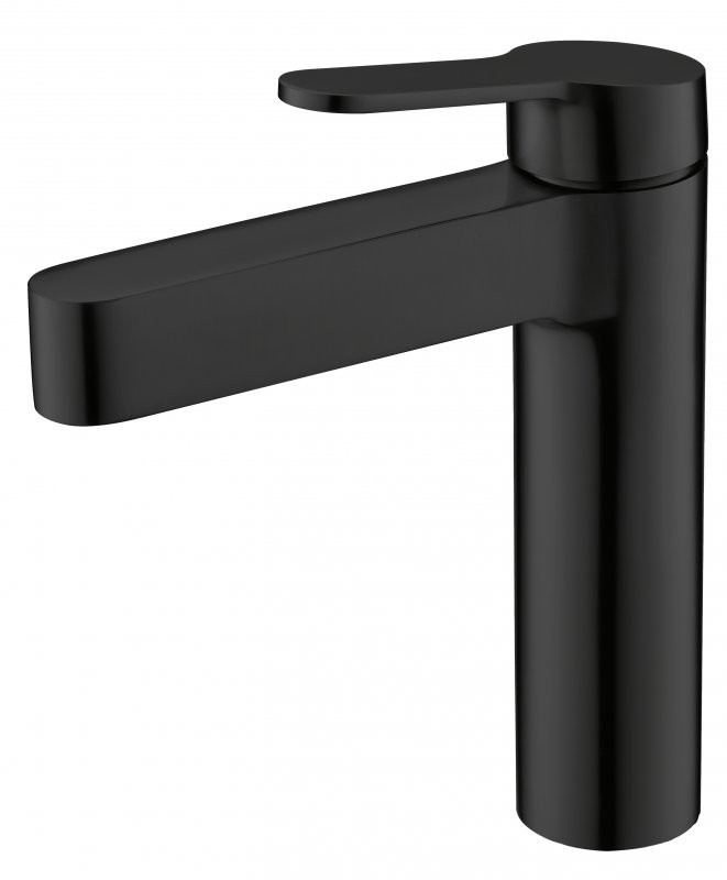 Смеситель для раковины без донного клапана Cezares DEL-LVM-NERO