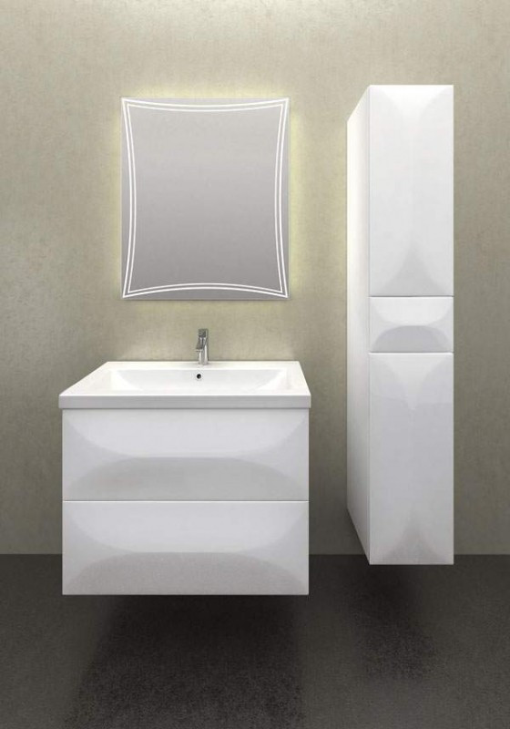 Зеркало 1MarKa Brio 75 с подсветкой