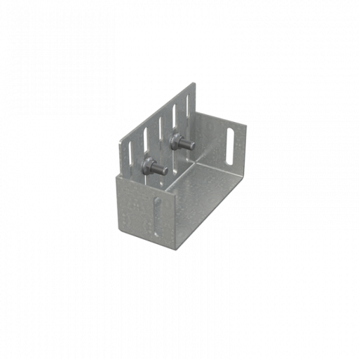 Заглушка для дренажных желобов 75 мм, оцинкованная сталь Alcadrain ADZ-P003