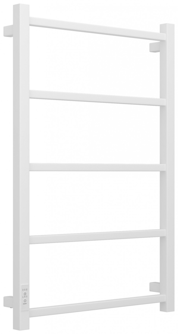 Полотенцесушитель электрический Стилье Формат 26 800х500 левый Матовый белый
