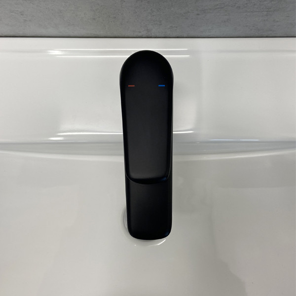 COMFORTY. Смеситель для раковины, картридж 35 мм, черный матовый, FC074A-CMT