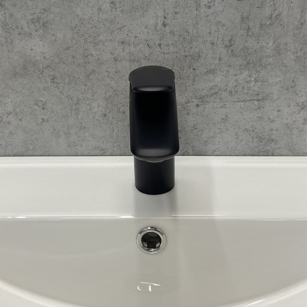 COMFORTY. Смеситель для раковины, картридж 35 мм, черный матовый, FC074A-CMT