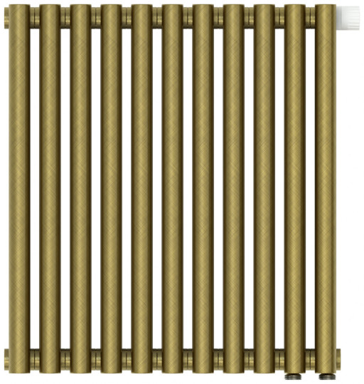 Отопительный радиатор Сунержа Эстет-00 EU50 500х495 11 секций Состаренная бронза
