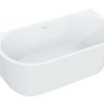 Пристенная, полукруглая акриловая ванна BelBagno BB108-170-80
