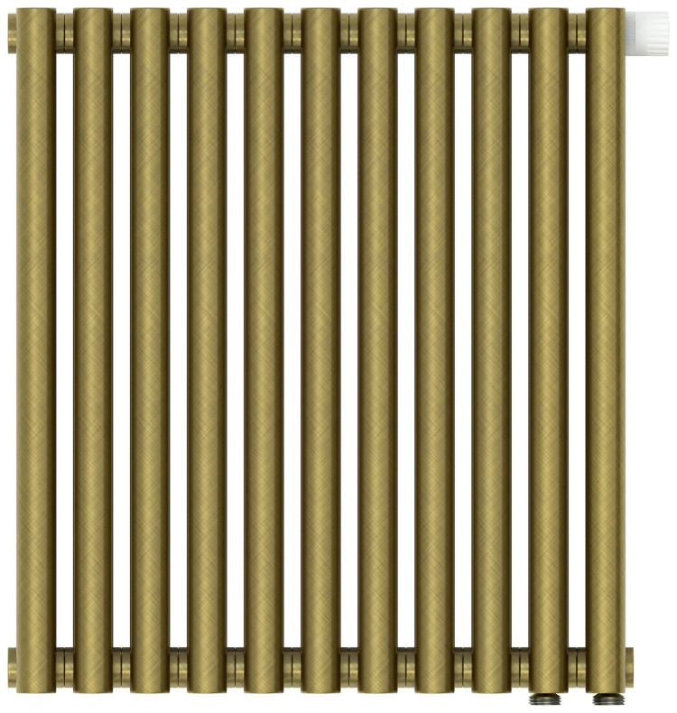 Отопительный радиатор Сунержа Эстет-11 EU50 500х495 11 секций Состаренная бронза