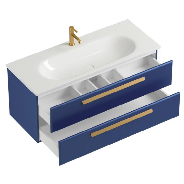 Раковина из искусственного мрамора с двумя чашами, 1200x480x155 Cezares CZR-1200/480-2-LV-MR-ECO