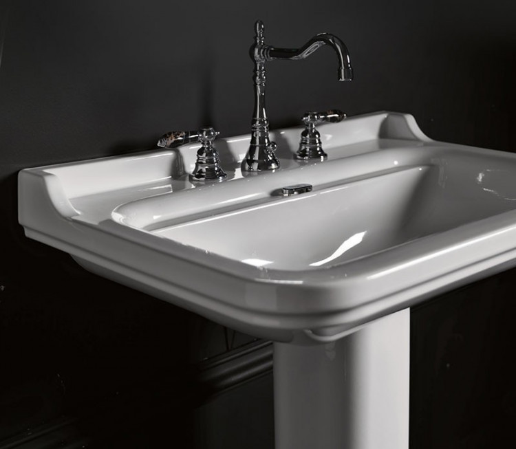 Раковина Kerasan Waldorf 4141K1bi/cr