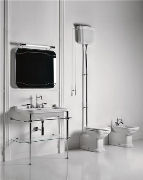 Раковина Kerasan Waldorf 4141K1bi/cr