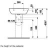 Раковина Laufen Pro B 55 8.1095.1