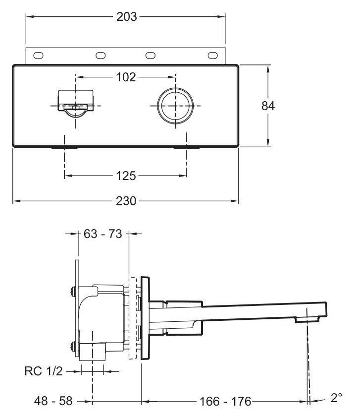 Смеситель для раковины Jacob Delafon Composed E73061-CP