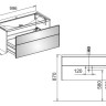 Тумба под раковину Keuco Royal Reflex 34070220000