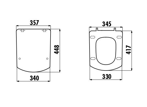 CREAVIT Крышка с микролифтом КРАСНАЯ SORTI