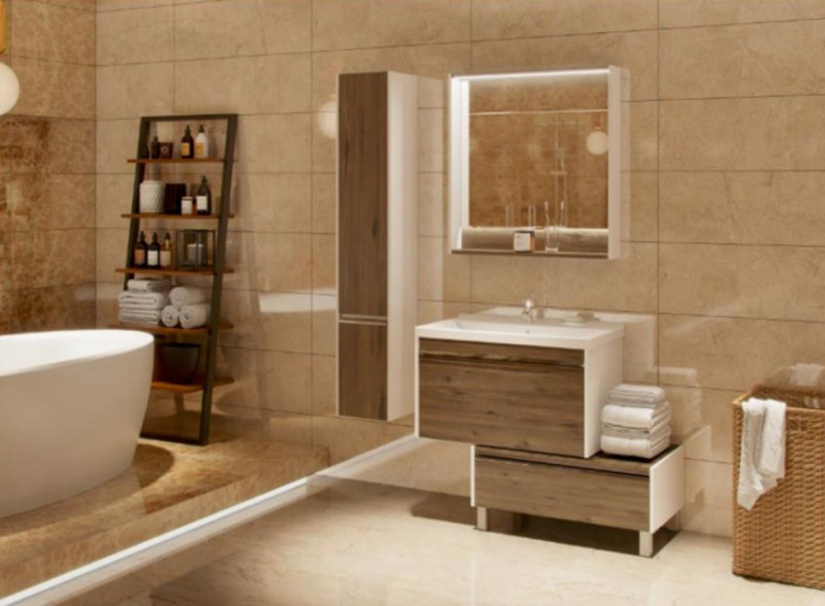 Шкаф-пенал Акватон Капри 30 подвесной