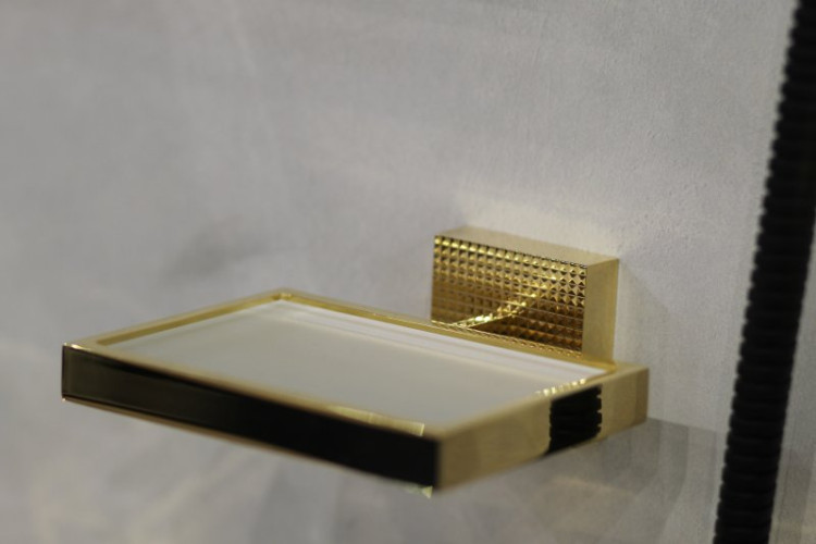 Мыльница подвесная, стекло матовое Cezares PRIZMA-SODD-03/24