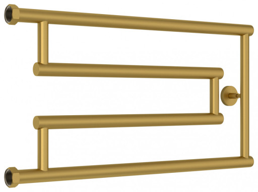 Полотенцесушитель водяной Сунержа High-Tech model &quot;G&quot; 320х650 Матовое золото