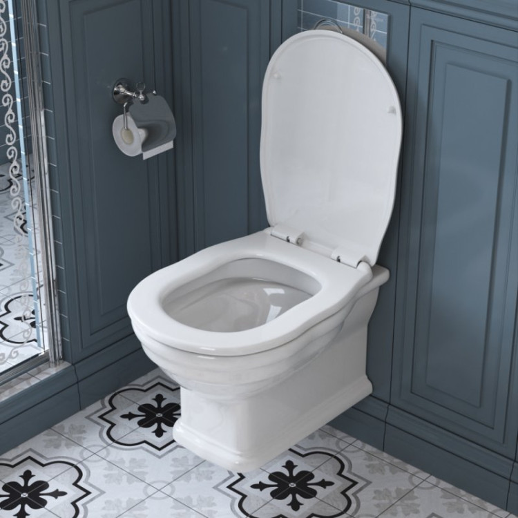 Сиденье дюропласт, soft close, металлическое крепление BelBagno BB115SC