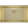 Мойка QUADRIX MONARCH 60 GOLD 740x400x200 в компл. с выпуском без сифона,