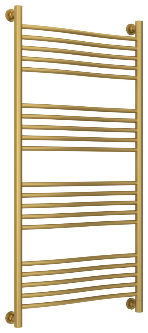 Полотенцесушитель водяной Сунержа Флюид+ 1200х600 Матовое золото