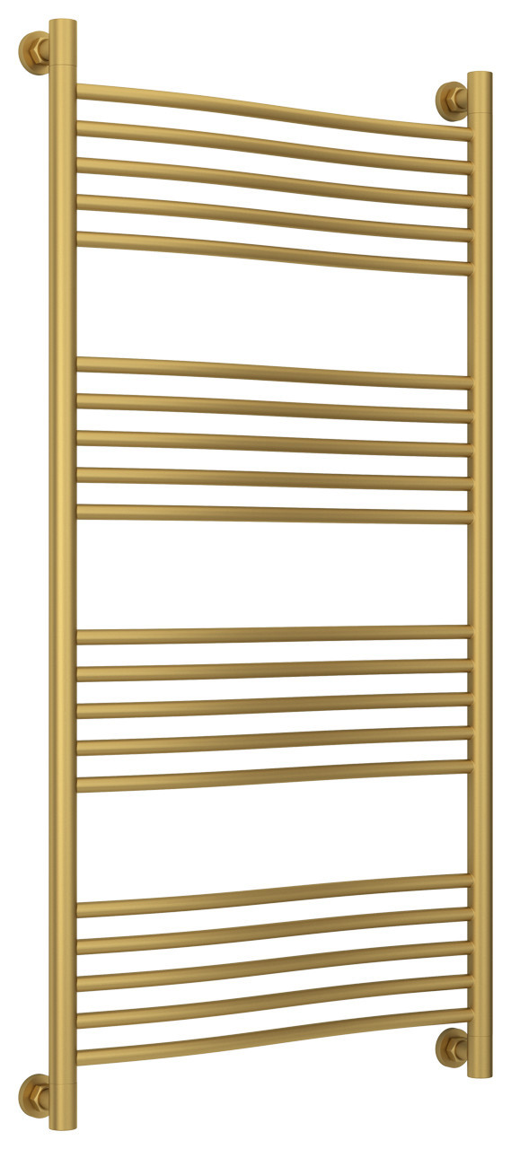 Полотенцесушитель водяной Сунержа Флюид+ 1200х600 Матовое золото