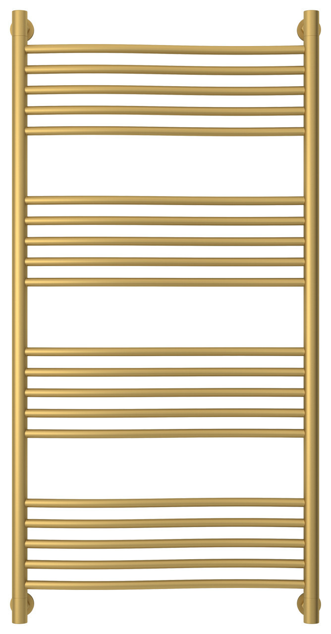 Полотенцесушитель водяной Сунержа Флюид+ 1200х600 Матовое золото