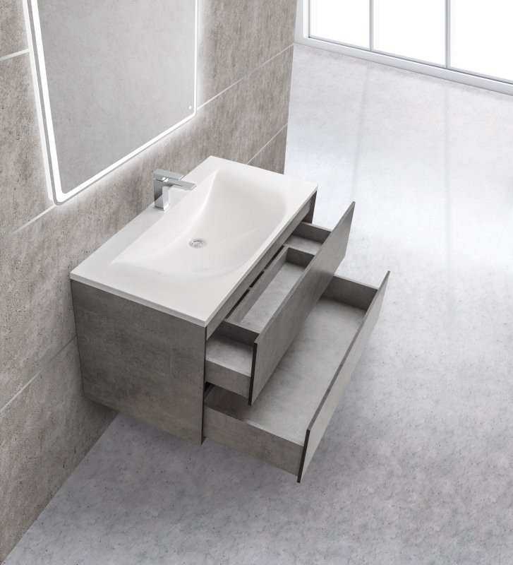 Раковина из литьевого мрамора Cezares CEZ1000/500-LV-MR