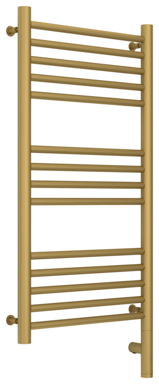 Полотенцесушитель электрический Сунержа Богема 3.0 прямая 800х400 МЭМ правый Матовое золото