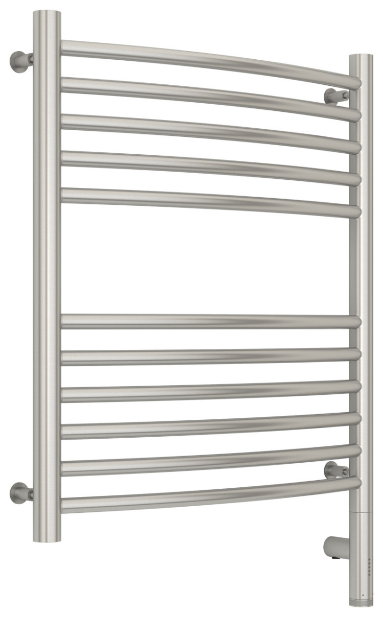 Полотенцесушитель электрический Сунержа Богема 3.0 выгнутая 600х500 МЭМ правый Сатин