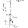 WasserKRAFT A16601 Душевой комплект со смесителем