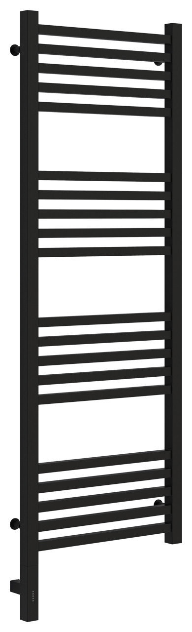 Полотенцесушитель электрический Сунержа Модус 3.0 1200х400 МЭМ левый Матовый чёрный