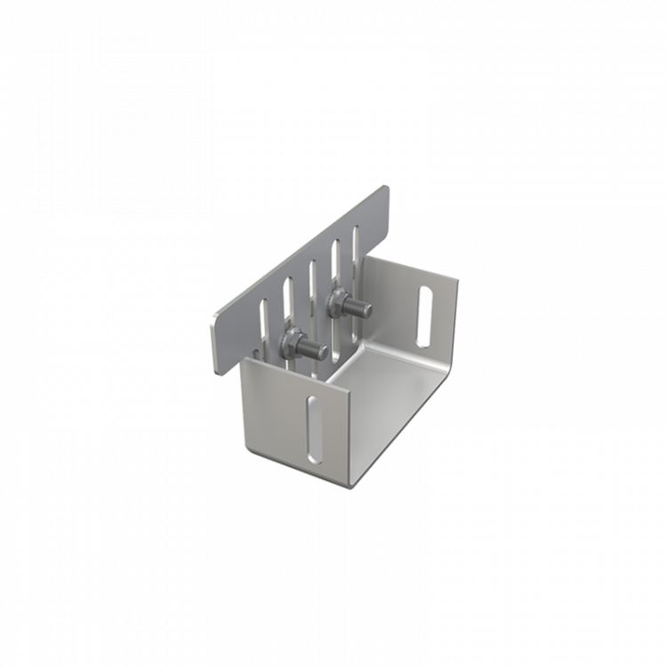 Заглушка для дренажных желобов 100 мм, нержавеющая сталь Alcadrain ADZ-P002