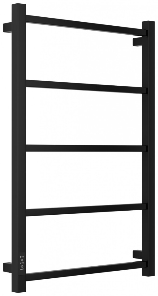 Полотенцесушитель электрический Стилье Формат 26 800х500 левый Матовый чёрный