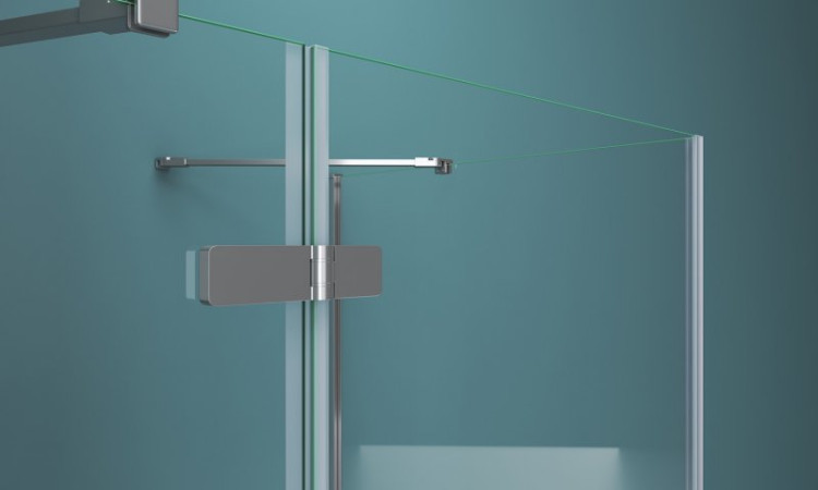 Душевой уголок BELBAGNO KRAFT-AH-12 BelBagno KRAFT-AH-12-90/100-C-Cr-L