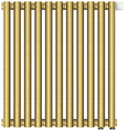 Отопительный радиатор Сунержа Эстет-00 EU50 500х495 11 секций Состаренная латунь