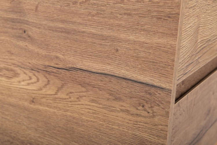 Столешница из МДФ с двумя отверстиями под раковину и с двумя отверстиями под смеситель, 1404x462x19 BelBagno EK-140-2-BO