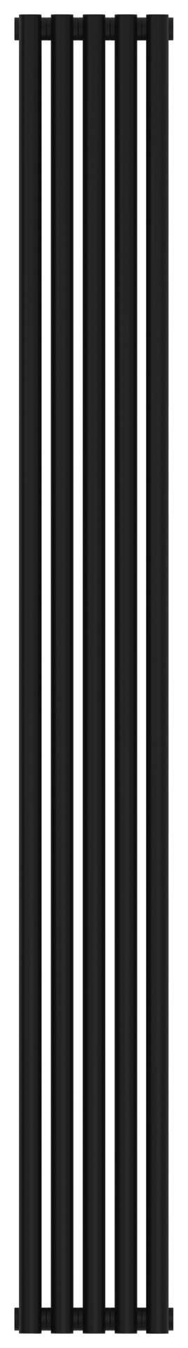 Отопительный радиатор Сунержа Эстет-0 1800х225 5 секций Матовый чёрный