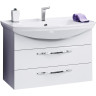 Тумба под раковину Aqwella Аллегро 75 2 ящика подвесная
