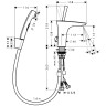 Смеситель для раковины Hansgrohe PuraVida 15275400 с гигиеническим душем