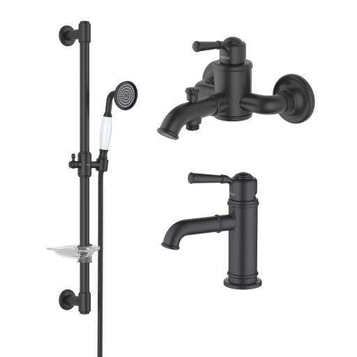 Душевой комплект наружного монтажа Aquatek КЛАССИК AQ1530MB