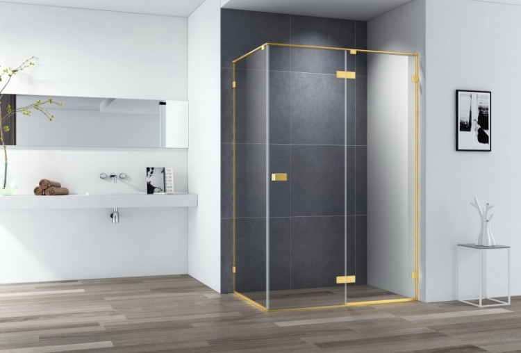 Душевой уголок BELLAGIO-A-1, AH-1 Cezares BELLAGIO-AH-1-100/80-C-NERO