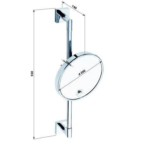 Косметическое зеркало  Bemeta Beta 132201172