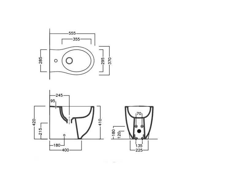 Биде Hatria Le Fiabe Y1DZ